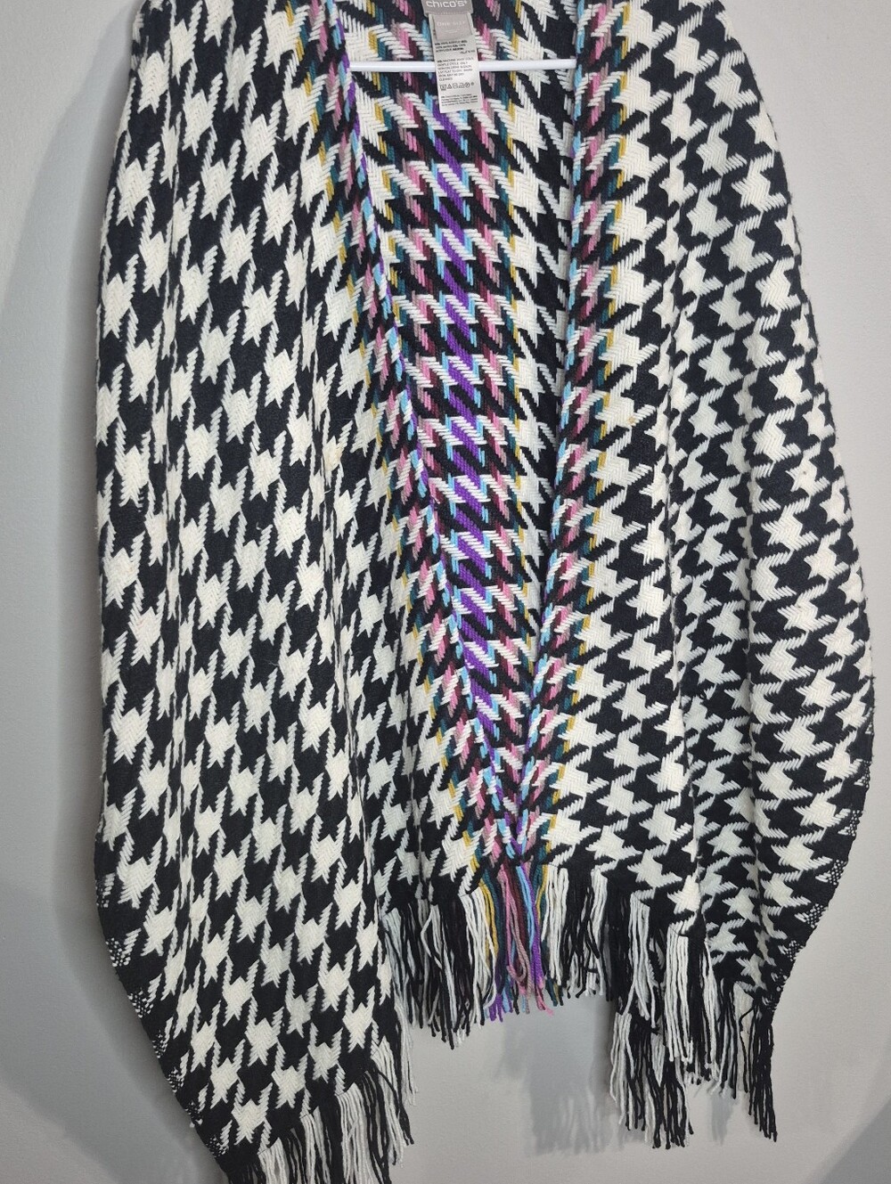 CHICO'S One Size Ruana Wrap - Picture 7 of 7